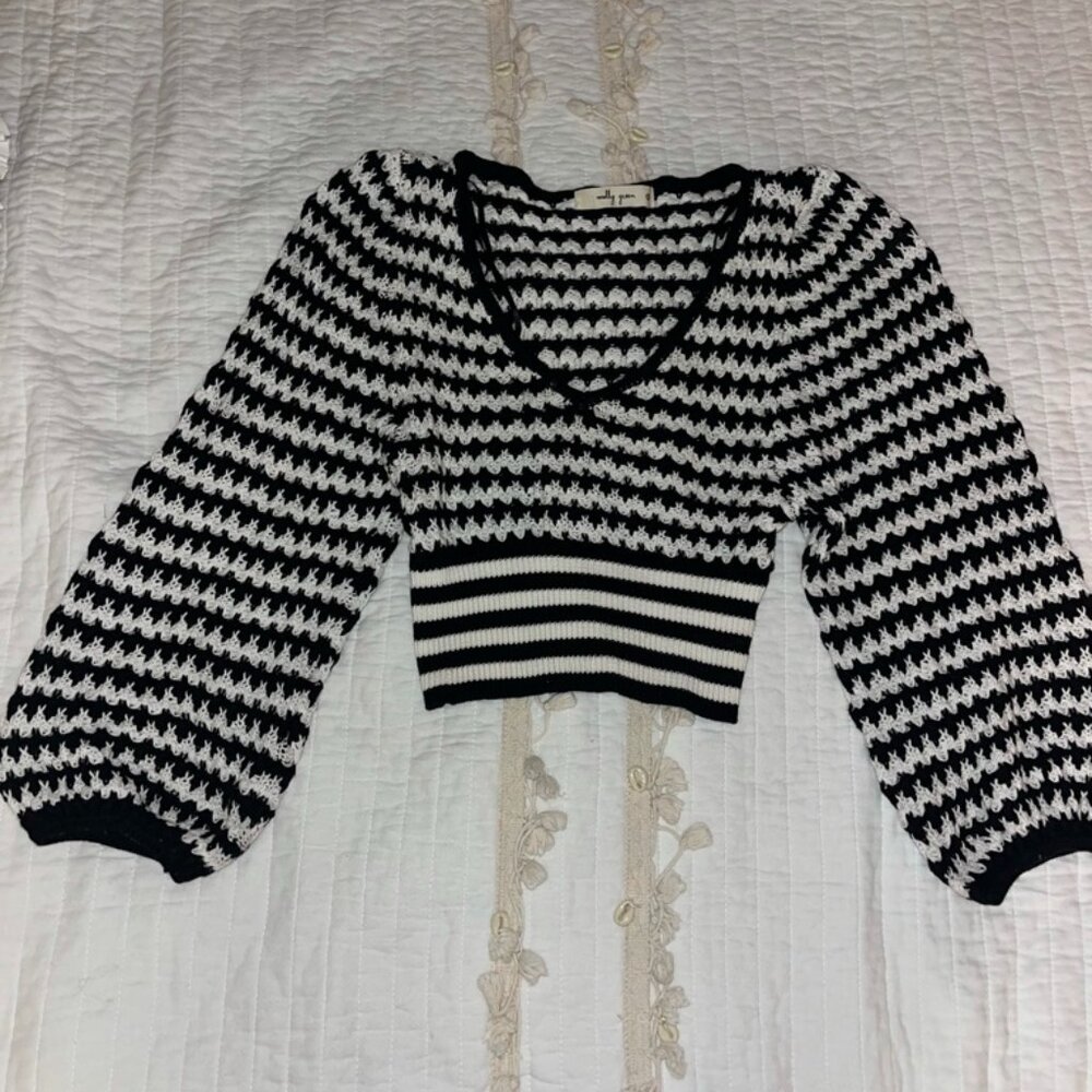 Molly Green Striped Sweater